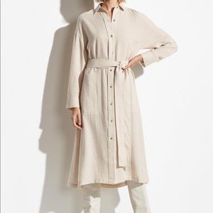 Vince midi shirt dress